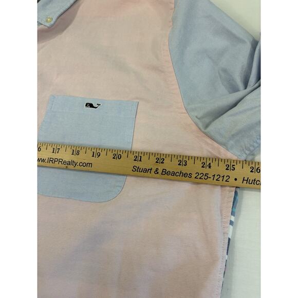 Vineyard Vines By Shep & Ian Slim Fit Tucker Shirt Button Down XL Party Oxford - Picture 10 of 12